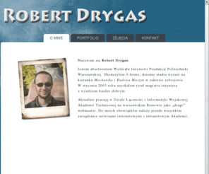 robert.waw.pl: O mnie
Robert Drygas