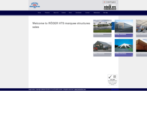 roeder-hts.info: RÖDER HTS HÖCKER GmbH | Welcome to RÖDER HTS marquee structures sales
