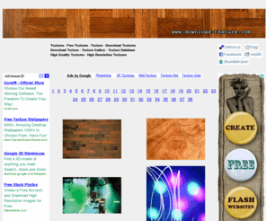 download-texture.com: Texture - Textures - Page 1
texture, free textures, texture gallery, texture database, download textures, high quality textures, texture for corel, high resolution textures, textures, texture for graphic, texture for photoshop.