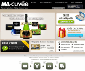 ma-cuvee.com: Vente de bouteilles de champagne personnalisées - Boutique en ligne et personnalisation d'étiquettes de champagne
Bouteille de Champagne personnalisée sur Ma Cuvée : Service et boutique en ligne de personnalisation de bouteille de Champagne