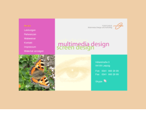 tontcheva-mda.com: Tontcheva - Multimedia Design und Authoring, Leipzig
Anspruchvolles individuelles Design f¨r Ihren starken Marktauftritt