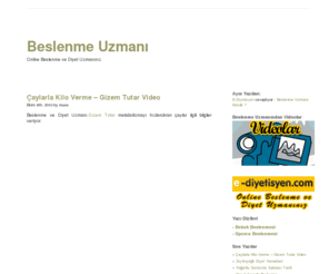 beslenmeuzmani.net: Beslenme Uzmanı ve Beslenme Diyet Uzmanı
Beslenme Uzmanı Tavsiyeleri, Beslenme Hakkında Bilinmesi Gerekenler. En İyi Beslenme Uzmanları. Beslenme ve Diyet Uzmanı Merkezi.