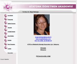 mugebeidoglu.com: Atatürk Öğretmen Akademisi
Atatürk Öğretmen Akademisi