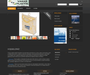 vakarplastik.com: Hoşgeldiniz
Vakar Plastik Ambalaj Sanayi 0 212 510 40 98 Fax: 0 212 665 48 18