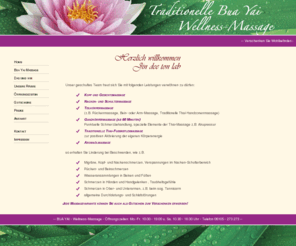 buayai-wellnessmassage.com: Bua Yai Massage
Bua Yai Massage - Mörfelden-Walldorf - Unser Personal wurde auf der renomiertesten Massageschule Thailands ausgebildet, und bietet erstklassige Thai-Massage in Exklusiver Atmosphäre.