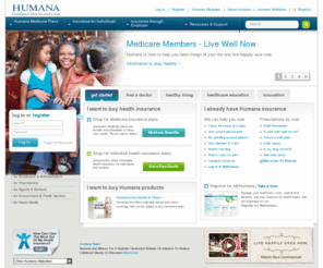 humana.com: HUMANA - Guidance when you need it most
Health insurance plans and related healthcare benefits for Medicare, individual or group health insurance. Manage your healthcare choices with Humana.