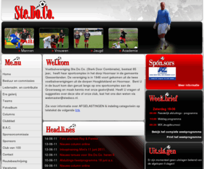 stedoco.nl: v.v. Ste.Do.Co
Ste.Do.Co is de voetbalvereniging uit Hoogblokland en Hoornaar