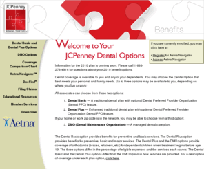 aetnajcpenney.com: JCPenney Dental Plans
