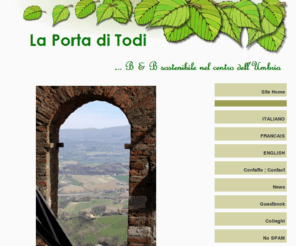 bandb-umbria.com: La Porta di Todi
B and B sostenibile nel centro dell’Umbria