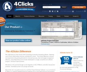 e4clicks.com: 4Clicks Solutions | 4Clicks | By Estimators for Estimators
Our specialty is custom software solutions for Indefinite Delivery Indefinite Quantity (IDIQ), Job Order Contract (JOC), Simplified Acquisition of Base Civil Engineering Requirements (SABER), Multiple Award Construction Contract (MACC), Multiple Award Task Order Contract (MATOC), and Single Award Task Order Contract (SATOC). We are approved commercial off-the-shelf (COTS) solutions for most of our government clients.
