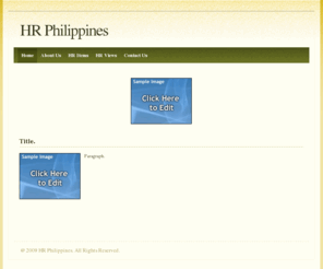 hrphilippines.com: HR Philippines - Home
HR in the Philippines