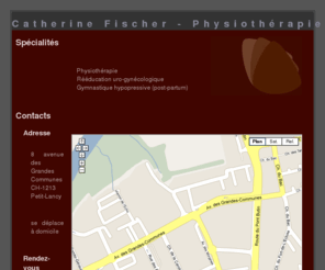 physicaltherapygeneva.com: Catherine Fischer - Physiothérapie
