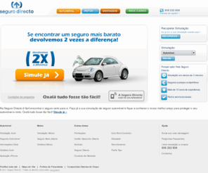 segurodemota.com: Seguros, Seguro Automovel - Seguro Directo
Está preso a SEGUROS caros? Faça agora a sua simulação. Na Seguro Directo, encontra o seguro automovel a preços competitivos.