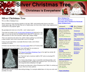 silverchristmastree.net: Silver Christmas Tree
