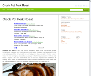 crockpotporkroast.net: crock pot pork roast
Browsing for additional tips in relation to crock pot pork roast? Look no further! Providing you with updated, frequent help and tips. Pay a visit to our blog!