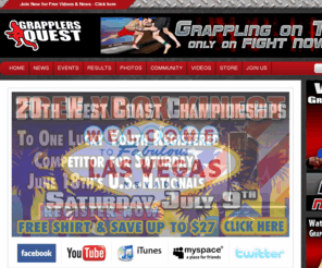 graciecompetition.com: Grapplers Quest Submission Grappling Tournaments BJJ Competitions Wrestling Events
Grapplers Quest Grappling Tournaments, BJJ Events, Brazilian Jiu Jitsu Competition, Submission Tournament, wrestling meet, grappling news forum