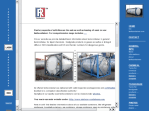 iso-tankcontainer.com: Rainbow Tankcontainer - Chemical tanks, tankcontainer for chemicals, Chemicaltankcontainer, Tankcontainer for foodgrade products, Tankcontainer for chemical products, Tankcontainer für Chemikalien, Lebensmitteltanks, Kühlcontainer, Seecontainer, Isoliercontainer, Lagercontainer, Tiefkühlcontainer, Gefriercontainer, Materialcontainer, Stahlcontainer, Bürocontainer, Wohncontainer, Mannschaftscontainer, Aufenthaltscontainer, Sanitärcontainer, Duschcontainer, Toilettencontainer, Tankcontainer, Materialcontainer, Stahlcontainer, Abrollcontainer, Absetzcontainer, Vermietung, Verkauf, Mietkauf, Leasing, Miete, Kauf, neue Container, gebrauchte Container, Neucontainer, Gebrauchtcontainer
Chemical tanks, tankcontainer for chemicals, Chemicaltankcontainer, Tankcontainer for foodgrade products, Tankcontainer for chemical products