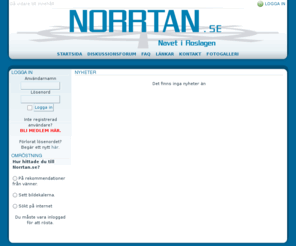 norrtan.se: Norrtan, navet i Roslagen - Nyheter
Norrtan.se är tänkt som ett oberoende diskussionsforum för dig som bor eller är intresserad av Norrtälje.