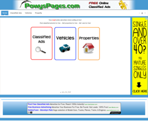 powyspages.com: Powys Pages
Powys Pages, classified ads, property, cars, jobs and more in Powys, Wales