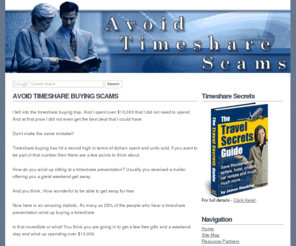 timeshare-buying-scams.com: Avoid Timeshare Buying Scams
Avoid timeshare buying scams and save $10,00 or more