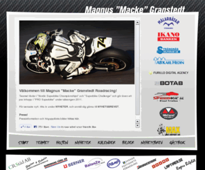 mackegranstedt.com: Magnus Macke Granstedt Racing
Magnus Macke Granstedt Racing