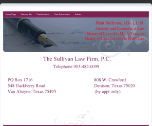 mattsullivanattorney.com: Home Page
Home Page