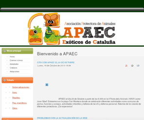 apaecatalunya.com: Bienvenido a APAEC
Joomla! - the dynamic portal engine and content management system