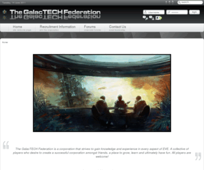 eve-galactech.com: The GalacTECH Federation
Joomla! - the dynamic portal engine and content management system