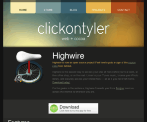 highwireapp.com: Highwire - Connect Back to your Mac
Highwire is the easiest way to connect back to your Mac and access your computer remotely.