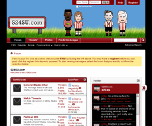 s24su.com: S24SU.com
Sheffield United message board - by Blades, for Blades