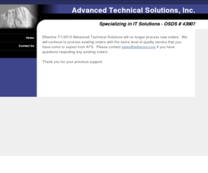 adtecsol.com: Specializing in IT Solutions
Specializing in IT Solutions