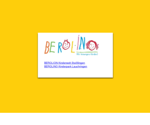 berolino-kinderwelt.de: BEROLINO Kinderwelt Intro
BEROLINO - der große Hallenspielplatz für Kinder am Bodensee. Ideal für Kindergeburtstage und Schlechtwetter Aktivitäten.