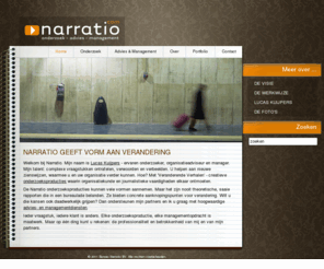 biograaf.com: Narratio - Onderzoek, Advies en Management
Bureau Narratio