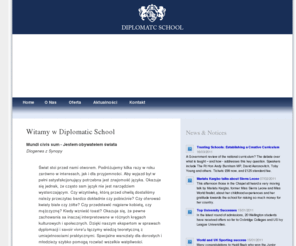 diplomaticschool.com: Diplomatic School
Strona domowa Diplomatic School