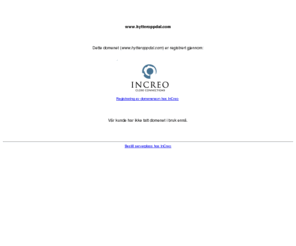 hytteroppdal.com: Domene registrert av InCreo
Utvikling av websider og internettsystemer. Serverplass og e-post. Domeneregistering.