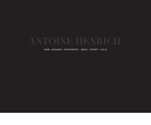 antoinehenrich.com: A N T O I N E H E N R I C H
