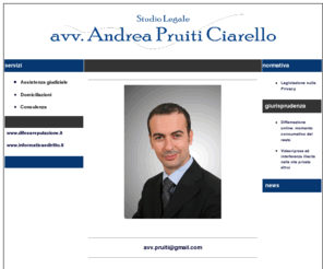 pruiti.it: Andrea Pruiti Ciarello - avvocato
