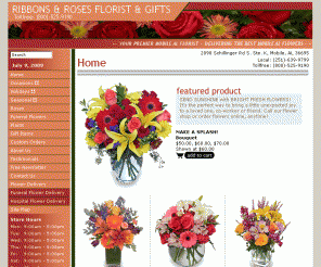 ribbonsandrosesmobile.com: Mobile Florist | Mobile AL Flower Shop | Mobile F
