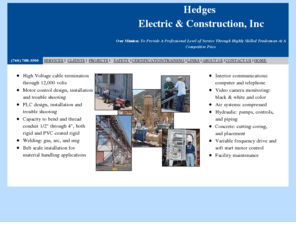 hedgeselectric.com: Hedges Electric & Construction, Inc
Hedges Electric and Construction Inc