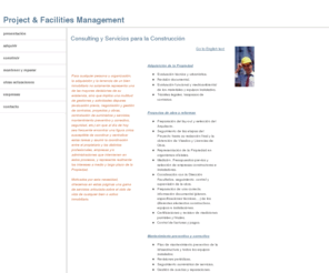 ibermat.com: Project & Facilities Management
Para cualquier persona u organizacin, la adquisicin y la tenencia de un bien inmobiliario no solamente representa una de las mayores decisiones de su existencia, sino que implica una multitud de gestiones y actividades dispares (evaluacin previa, negociacin y gestin de contratos, proyectos y obras, contratacin de suministros y servicios, mantenimiento preventivo y correctivo, seguridad, etc,) sin que al da de hoy sea frecuente encontrar una figura nica susceptible de coordinar y centralizar estas tareas y asumir la coordinacin entre el propietario y los distintos profesionales, empresas y/o administraciones que intervienen en estos procesos, y represente realmente los intereses a medio y largo plazo de la Propiedad.


Motivados por esta necesidad, ofrecemos en estas pginas una gama de servicios articulada sobre el ciclo de vida de cualquier bien o activo inmobiliario.
