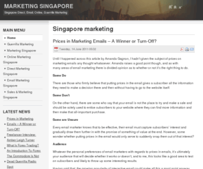 marketing-singapore.com: Singapore marketing
Marketing Singapore