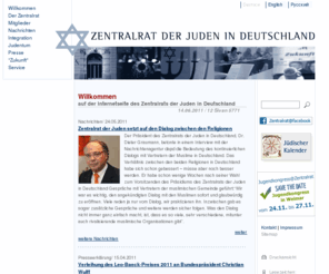 zentralratdjuden.de: Zentralrat der Juden in Deutschland
