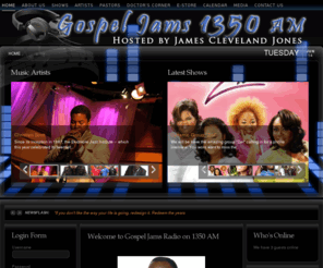 gospeljams895.com: Gospel Jams on 1350 AM
Gospel Jams with Host J. Cleveland Jones