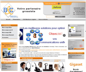 grossiste-jabra.com: bureautique et communication - bureautique et communication grossiste jabra
Grossiste et spécialiste télécom dédié aux revendeurs de casque de marque Jabra GN NETCOM