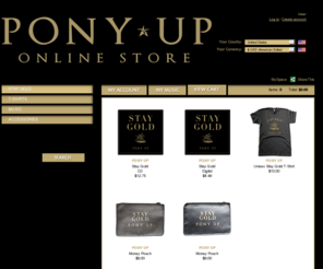 iheartponyup.com: Stay Gold : Pony Up Online Store
Pony Up