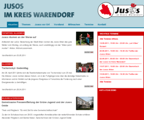 jusos-kreis-warendorf.de: Akuelles - Juso Kreisverband Warendorf
Internetpräsenz des Juso Kreisverbands Warendorf