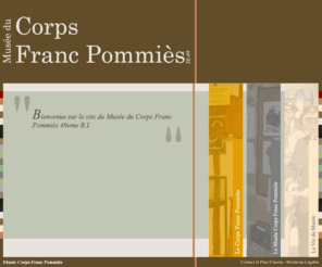 musee-franc-pommies.com: Musée du Corps Franc Pommiès
Musée du Corps Franc Pommies - 49eme RI- Le site du musée consacré au Corps Franc Pommies à CASTELNAU-MAGNOAC (GERS, 32)