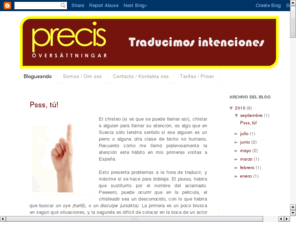 precis-trad.com: precis-trad.com
traducciones creativas sueco español sueco