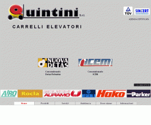 quintinicarrelli.it: Quintini - Vendita ed assistenza carrelli elevatori - Castiraga Vidardo 
(LO) - Italia
Quintini - Vendita ed assistenza carrelli elevatori - Castiraga Vidardo (LO)