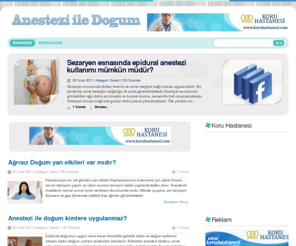 anesteziyledogum.com: Ağrısız doğum - Anestezi ile doğum nedir?
Ağrısız doğum nedir ? Anestezi ile ağrısız doğum nasıl olur? Epidural anestezi ile kimler doğum yapabilir? Epidural Anestezi – Ağrısız Doğum, Spinal Anestezi, Anestezi ile doğum hakkında tüm bilgiler